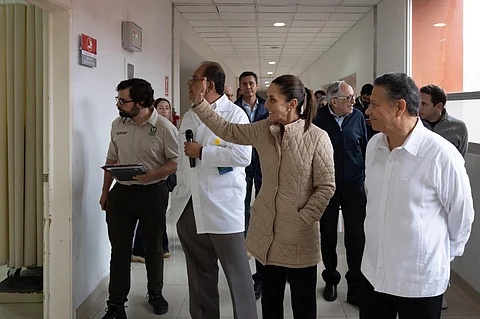 “Hay que venir a territorio a escuchar a la gente”: Sheinbaum supervisa hospital de IMSS Bienestar Tulancingo