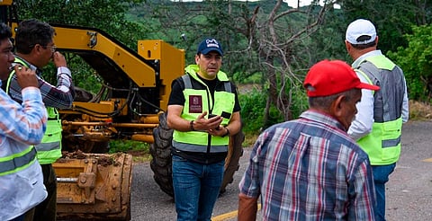 SCOP activa protocolo de atención en carreteras ante alerta de lluvias en Michoacán