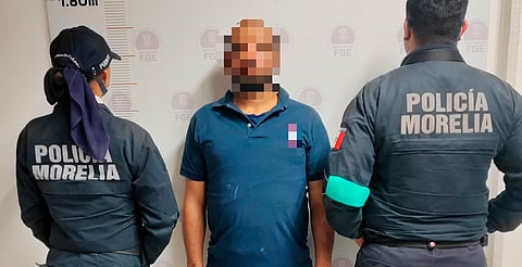 Policía Morelia detiene a vigilante por allanamiento de vivienda en Bosque Monarca