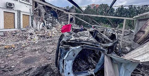 Reportan ataque con drones más letal en Kiev, Ucrania, en casi un año; al menos 14 muertos