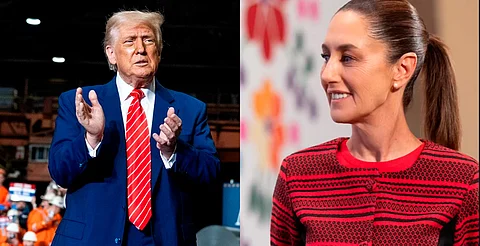 "Coincidimos en trabajar juntos", Sheinbaum informa que tuvo llamada con Trump