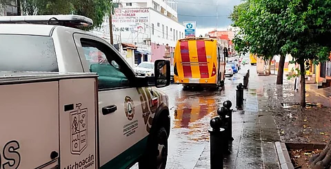 Sin inundaciones tras lluvias en Morelia, reporta Protección Civil