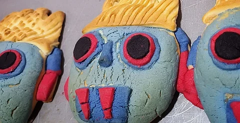 Crean la "tlaloconcha", el pan inspirado en Tláloc que endulza los días lluviosos