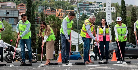 Refrenda Alfonso Martínez coordinación a favor de la seguridad vial en Morelia