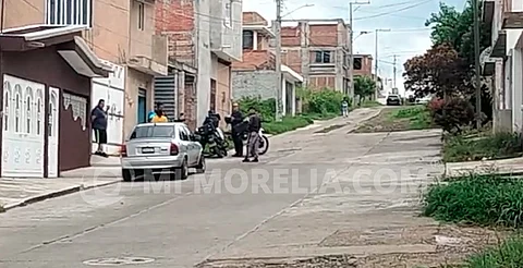 Balean a un hombre en zona poniente de Morelia; logró pedir auxilio