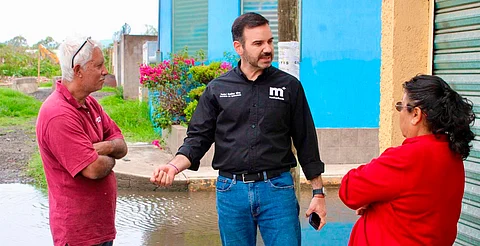 Yankel Benítez encabeza supervisión de niveles de ríos y drenes
