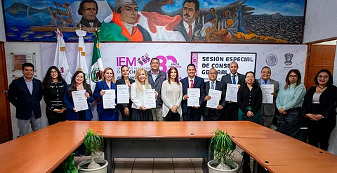 Entrega el IEM constancias de mayoría a Magistraturas de Disciplina Judicial, Penales y Juzgados Laborales