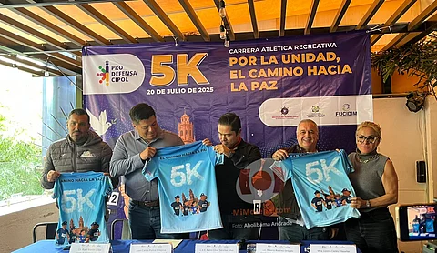 Convocan a elementos de seguridad a participar en carrera recreativa por la unidad
