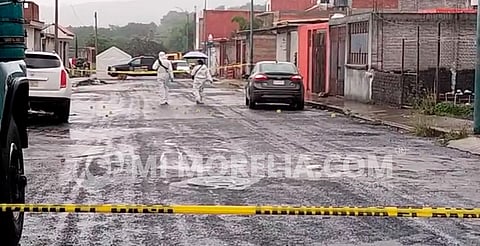 Morelia: lo hallan asesinado dentro de su coche, tenía uniforme de seguridad privada