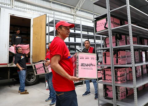 Arriban 6 mil 447 Paquetes Electorales a la bodega central del IEM