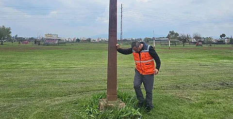 Pararrayos dañados en Liga Municipal de Fútbol Amateur de Morelia: PC Michoacán