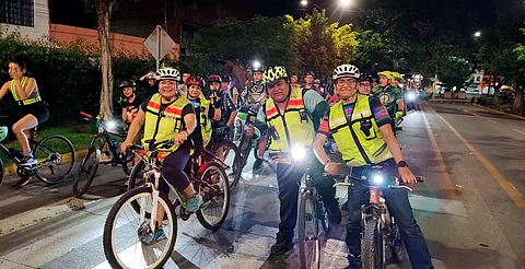 ¡Esta noche hay rodada ciclista nocturna en Morelia!