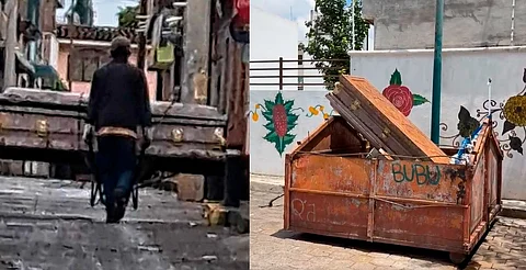 Morelia: exhuman cuerpo e intentan vender ataúd por fierro viejo; esto se sabe del caso viral