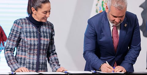 Sheinbaum y Bedolla concretan polo de desarrollo en Michoacán