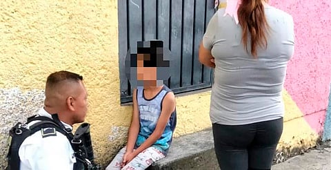 Se extravía niño en Morelia; tía da aviso y logran encontrarlo
