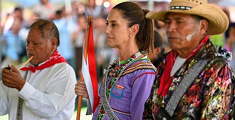 Sheinbaum entrega 97 mdp directos a pueblos indígenas de Nayarit