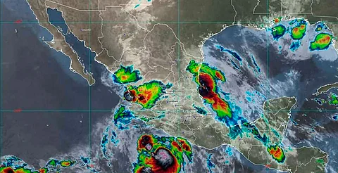 Michoacán en alerta verde por tormenta tropical Flossie: Protección Civil