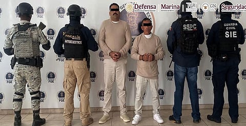 En Michoacán, se cumplimentaron dos órdenes de aprehensión contra dos hombres por el delito de extorsión agravada