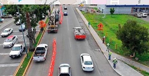 Precaución: cierran carriles en Periférico de Morelia, zona Policía y Tránsito