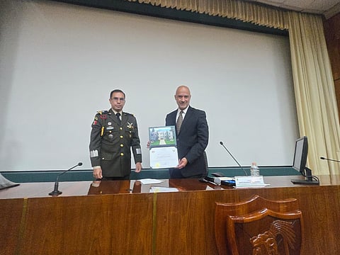 Este diálogo reafirma la importancia de la coordinación entre infraestructura y Defensa Nacional, base para el desarrollo y la seguridad del país, dijo