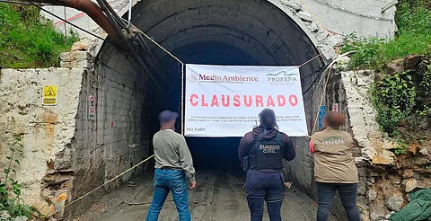 Clausuran mina de zinc en Angangueo por incumplir normas ambientales