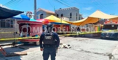 Hombre muere por explosión de pirotecnia durante fiesta religiosa en Maravatío
