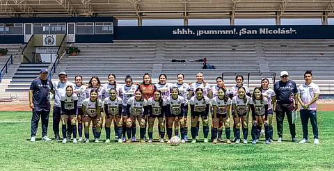 Apoyo al fútbol femenil nicolita se ve reflejado en buenos resultados
