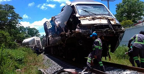 Se registra percance en Tren Interoceánico; no hay heridos graves, reporta Marina