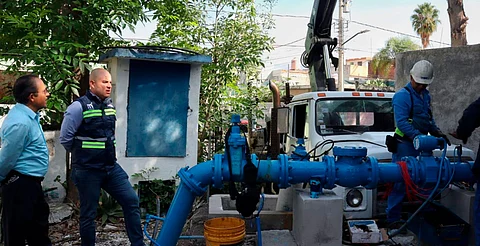Supervisa Adolfo Torres trabajos de mantenimiento preventivo en el pozo "Cosmos"