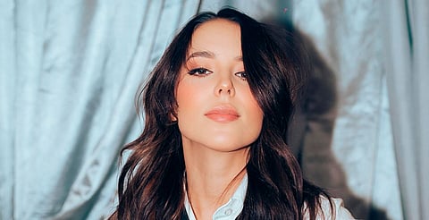 "No es mi tema": Majo Aguilar responde al hate que recibe Ángela Aguilar