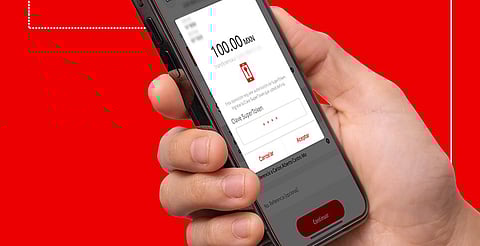 Falla app de Santander en plena quincena