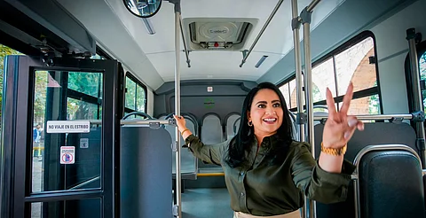 Inician pruebas de autobús eléctrico en Morelia: Gladyz Butanda