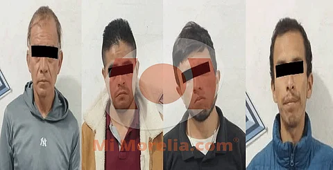 Aprehenden a cuatro implicados en robo de vehículo en Uruapan