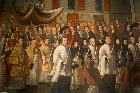 El traslado de las monjas (fragmento)