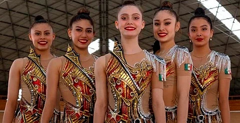 Gimnasia rítmica mexicana cierra gira mundialista con parada en Milán