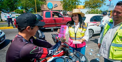 ¡Fíjate Pues!, Gladyz Butanda promueve educación vial en Lázaro Cárdenas
