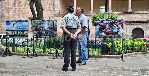 “Jaque mate a la violencia”: Guardia Nacional juega por la paz en el corazón de Morelia