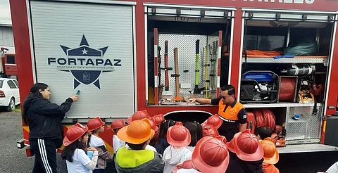 ¡Pequeños héroes en acción: niños de Morelia aprenden a prevenir incendios!