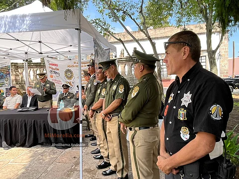 Conmemoran en Morelia el 97 aniversario de la Policía Federal de Caminos
