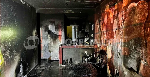 Fuego consume casa en fraccionamiento Camponubes al poniente de Morelia