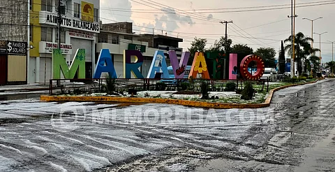 Granizada y lluvias torrenciales provocan estragos en Maravatío y Senguio