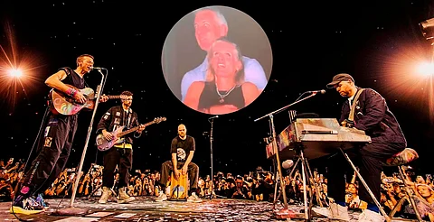 ¡Cuidado con la cámara! Vocalista de Coldplay lanza advertencia tras escandalo de infidelidad