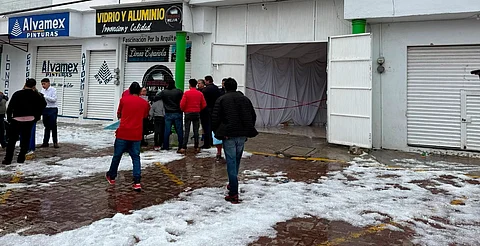 Maravatío y Senguio con afectaciones en negocios y casas tras tormenta con granizo