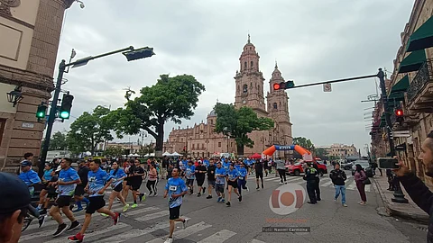 Más de 500 corredores en la "Carrera por la Paz" en Morelia
