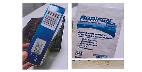 SSM emite alerta sanitaria por producto falsificado Agrifen® RLX