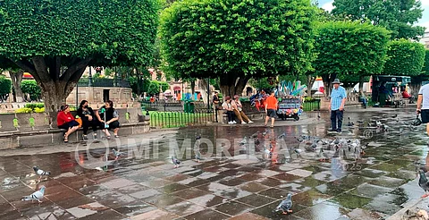 Tormentas al atardecer, el pronóstico este lunes en Morelia