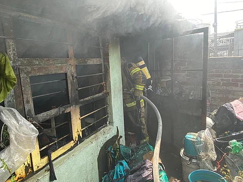 Se incendia casa en Morelia; acumulaban cartón
