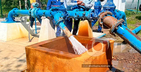 Gobierno de Morelia inaugura línea de conducción de pozo de agua en Villa Magna