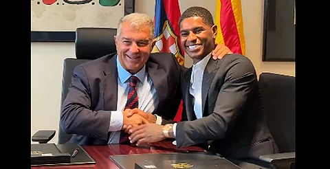 Marcus Rashford llega al FC Barcelona; firma cesión hasta 2026