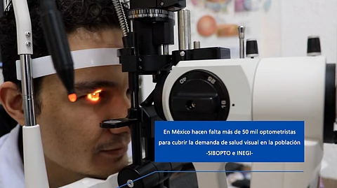 Faltan optometristas para mejorar la salud visual de los mexicanos